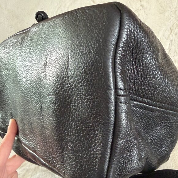 MARC BY MARC JACOBS Black Pebble Leather Backpack main image 11